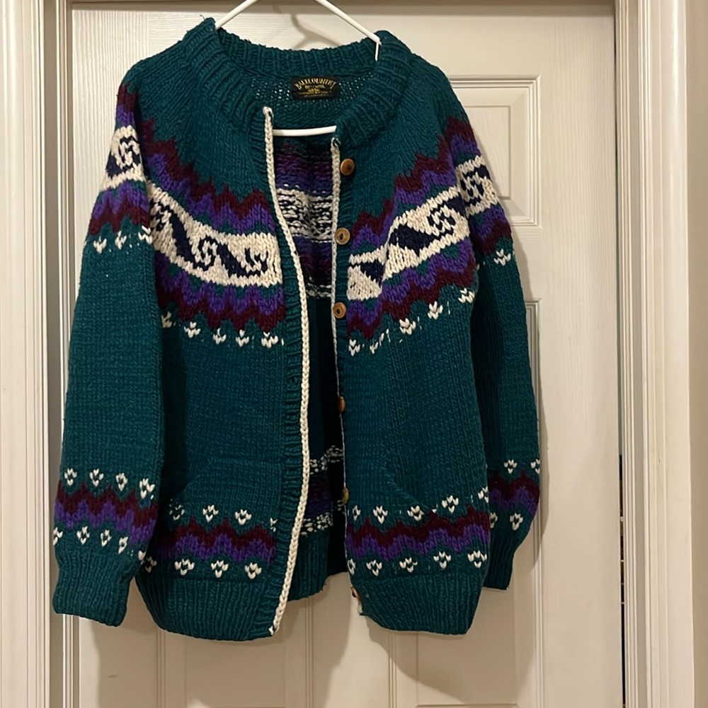 Wool handmade sweater